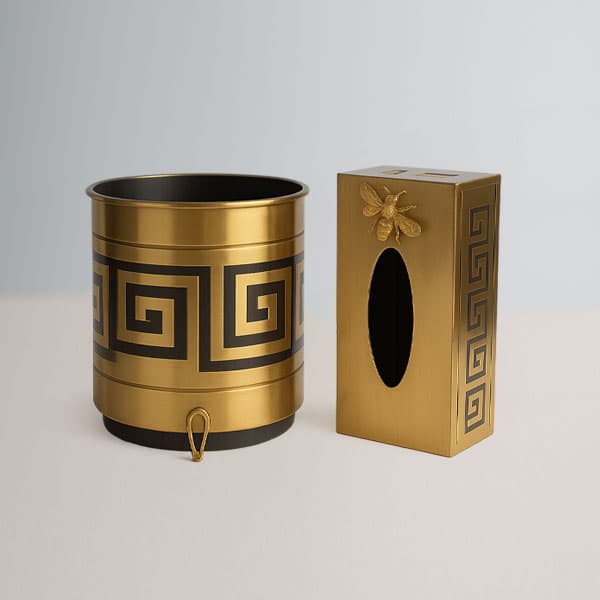 سطل و دستمال